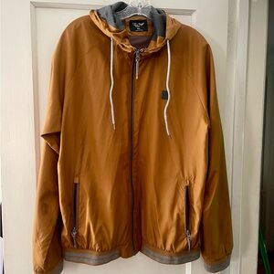 Cedar Wood State Jacket with Hood, Zipper & 2 Pockets Size XL